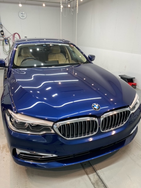 BMW523 簡易コーティング施工