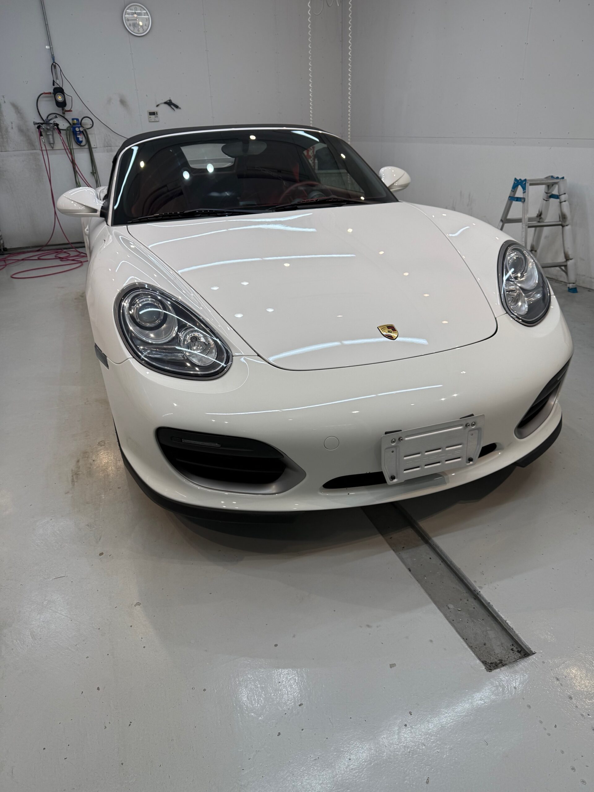ポルシェ ボクスタースパイダー GZOX施工