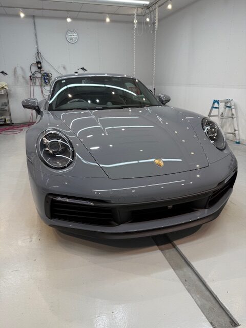 ポルシェ 911 ナノメタルコーティング施工