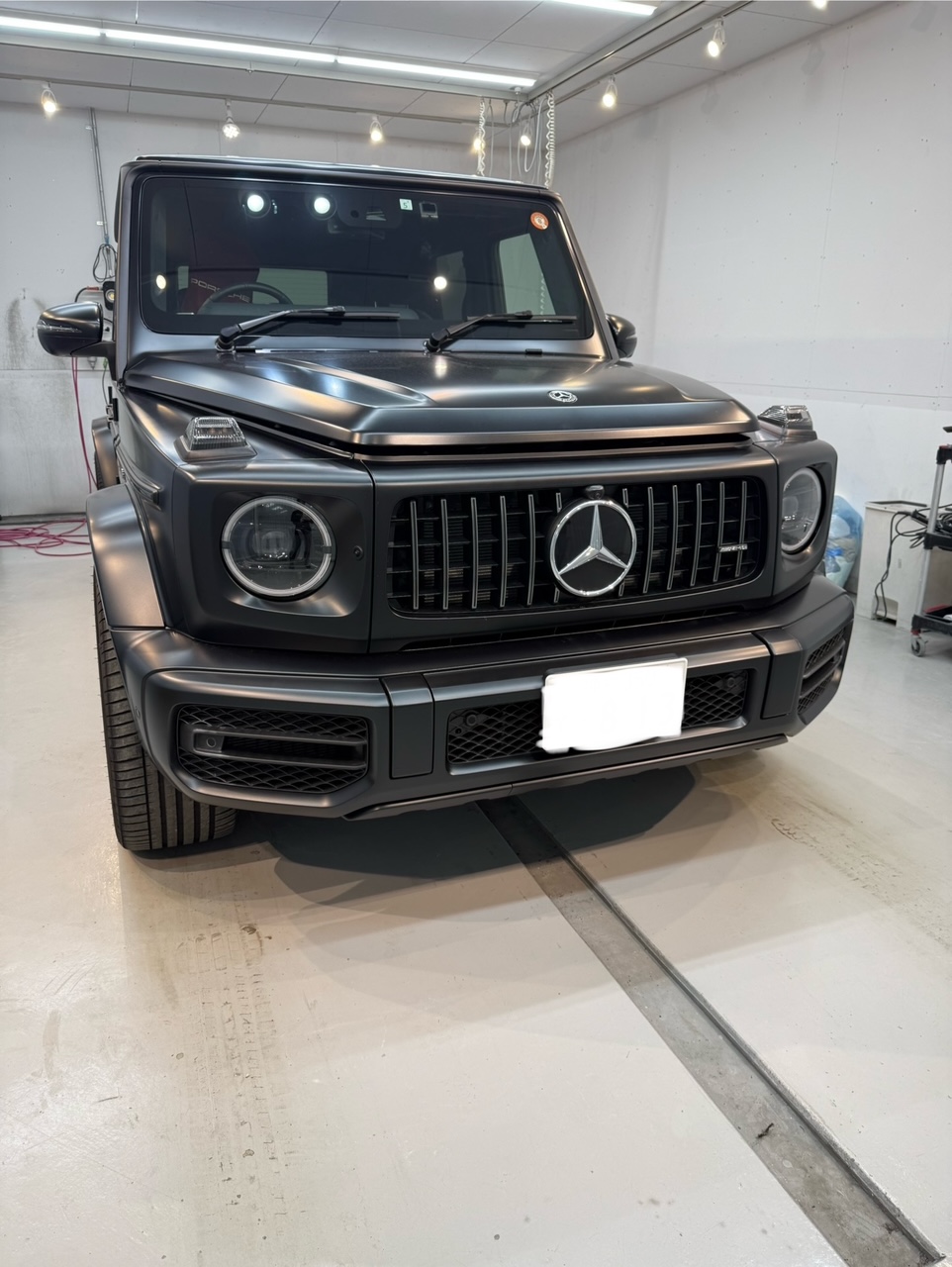 ベンツ G63 ナノメタルコーティング施工