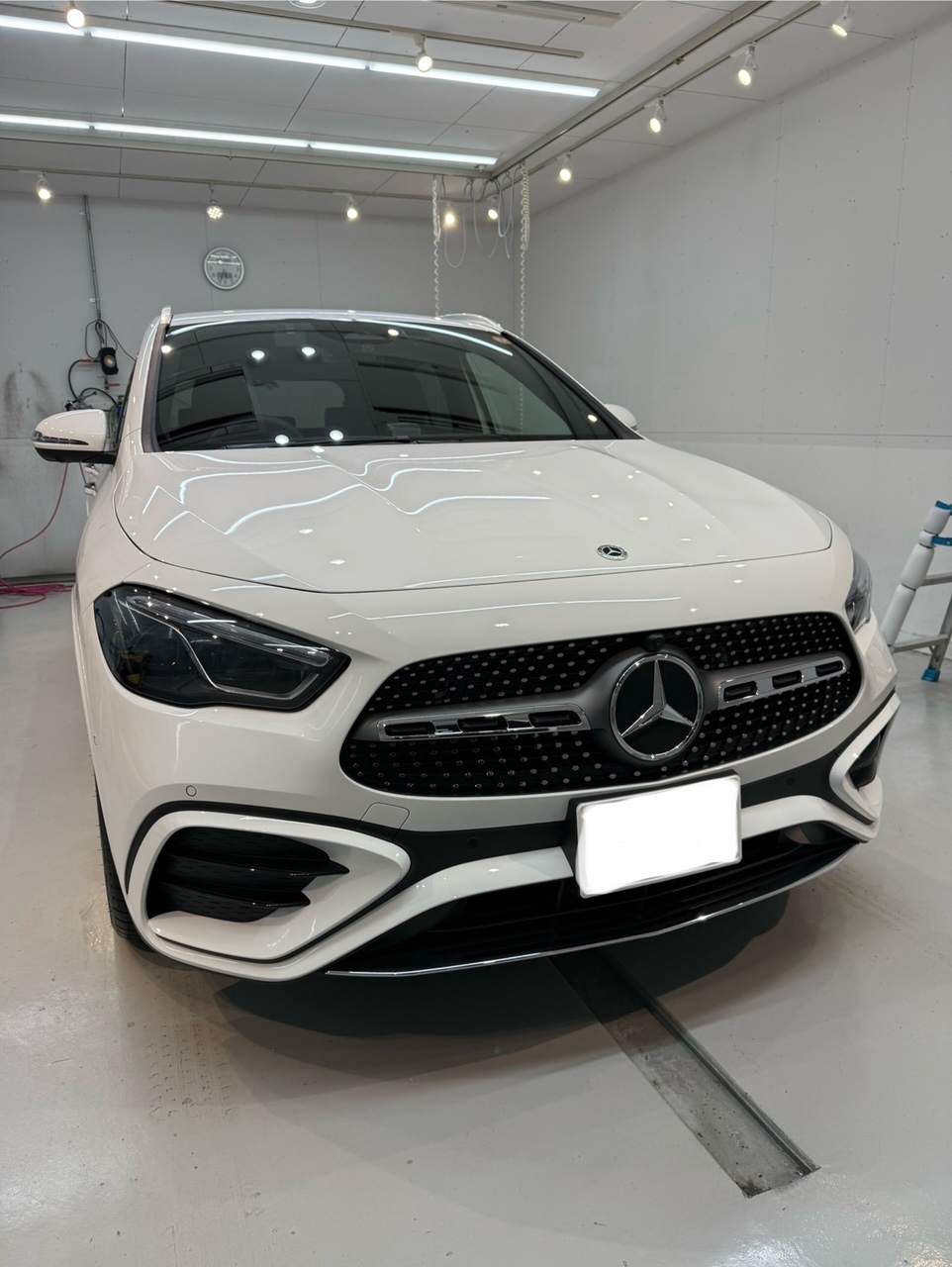 ベンツ GLA180 ナノメタルコーティング施工