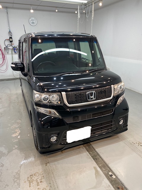 ホンダ N-BOX  簡易コーティング施工