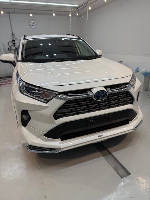 トヨタ RAV4 ナノメタルコーティング施工