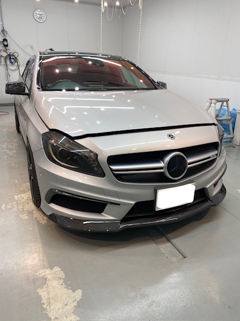 A45AMG グラスベール施工