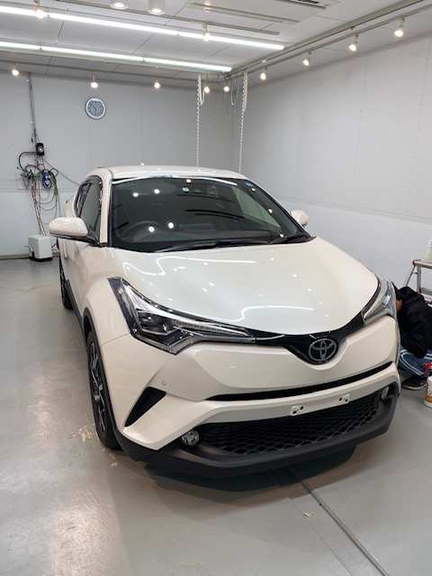 トヨタ CH-R 簡易コーティング施工