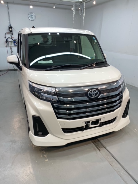 トヨタ ルーミー 簡易コーティング