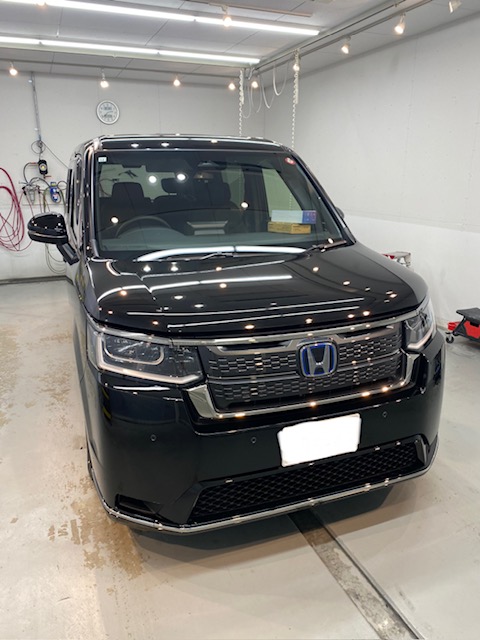 ホンダ ステップワゴン ナノメタルコーティング施工