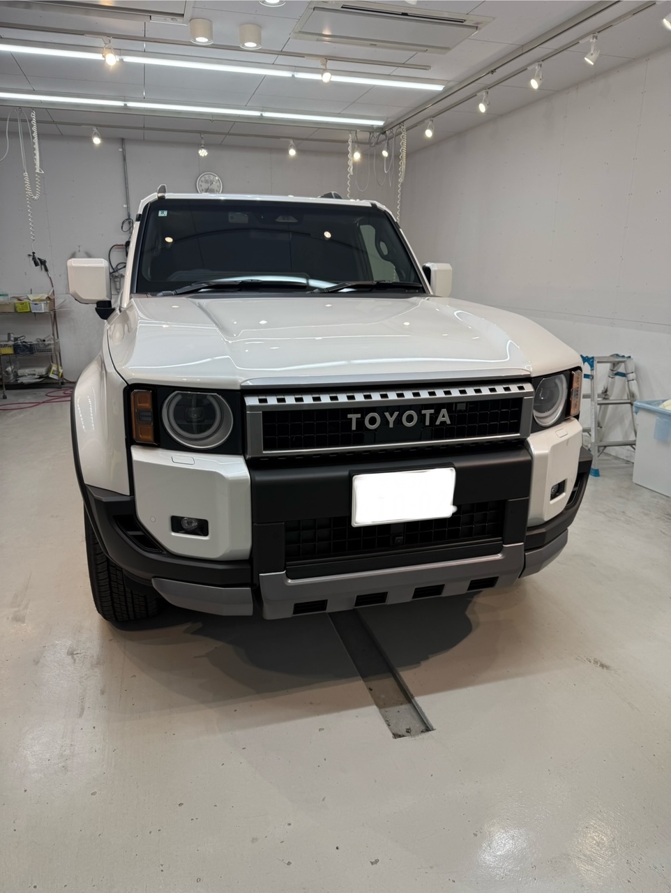 トヨタ ランクル250 ナノメタルコーティング施工